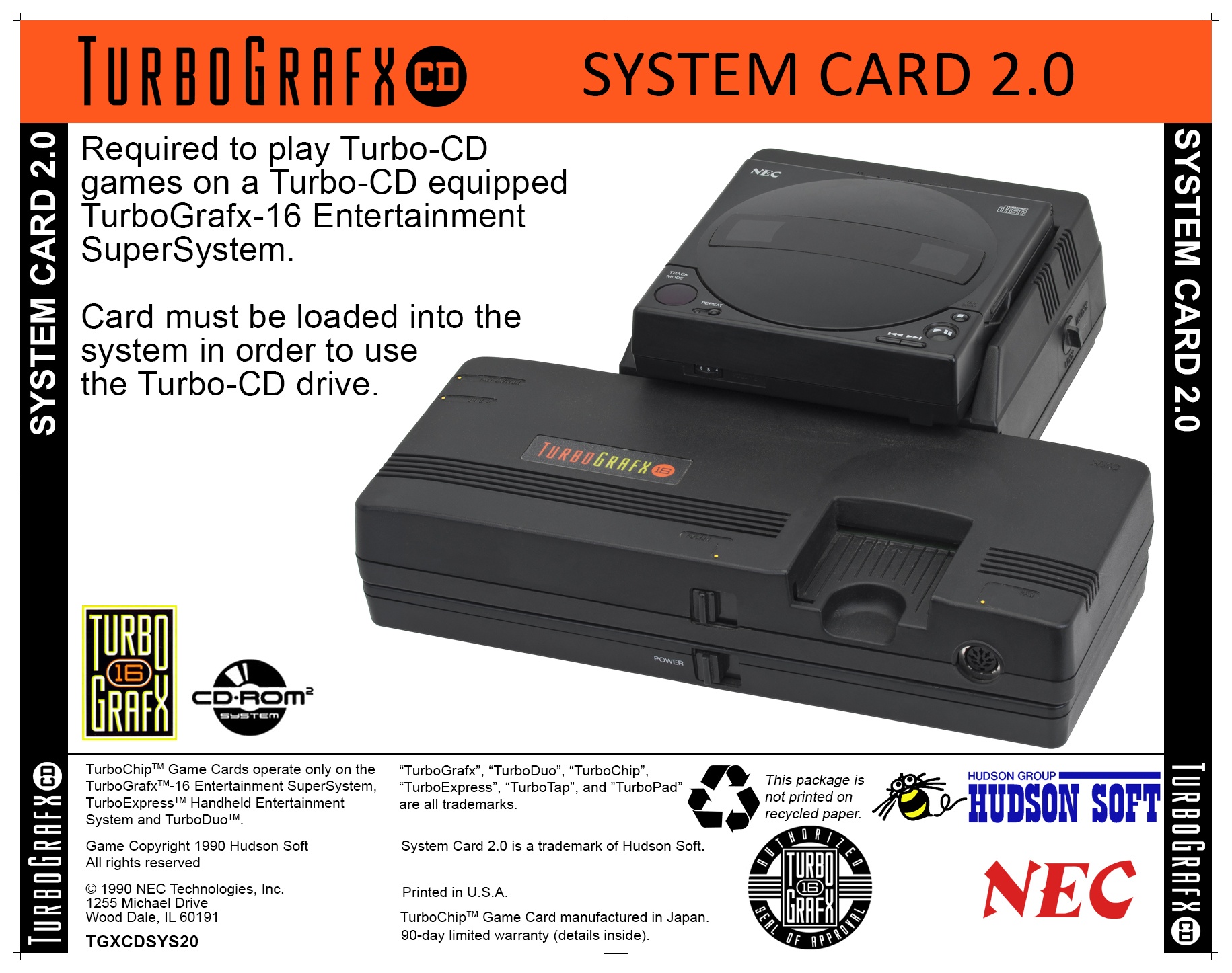 TurboGrafx CD System Card 2.0 - Back Insert.jpg